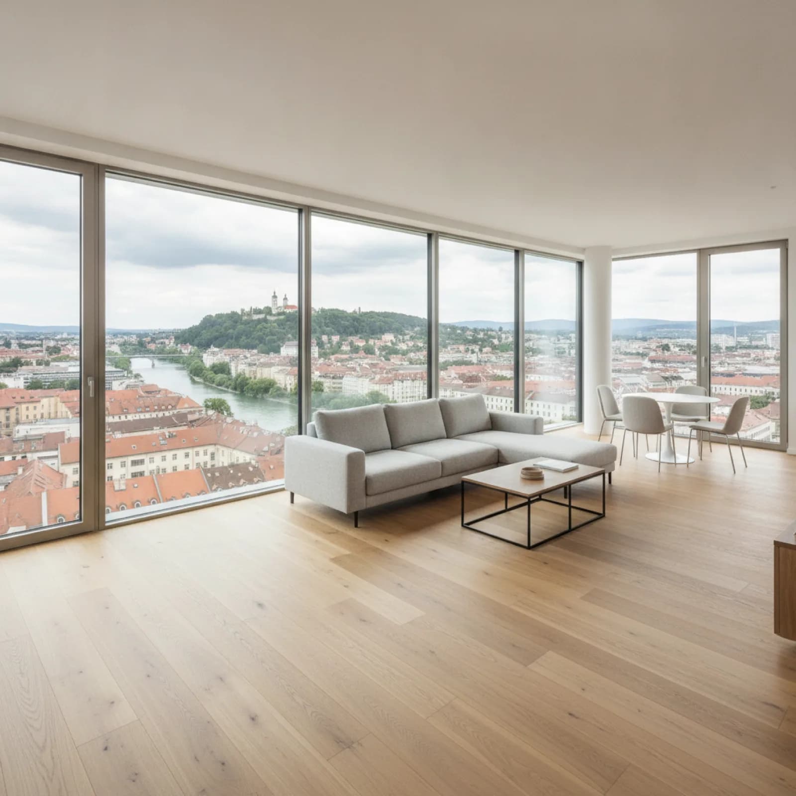 Ringstrasse apartment, the head of a three-party chain